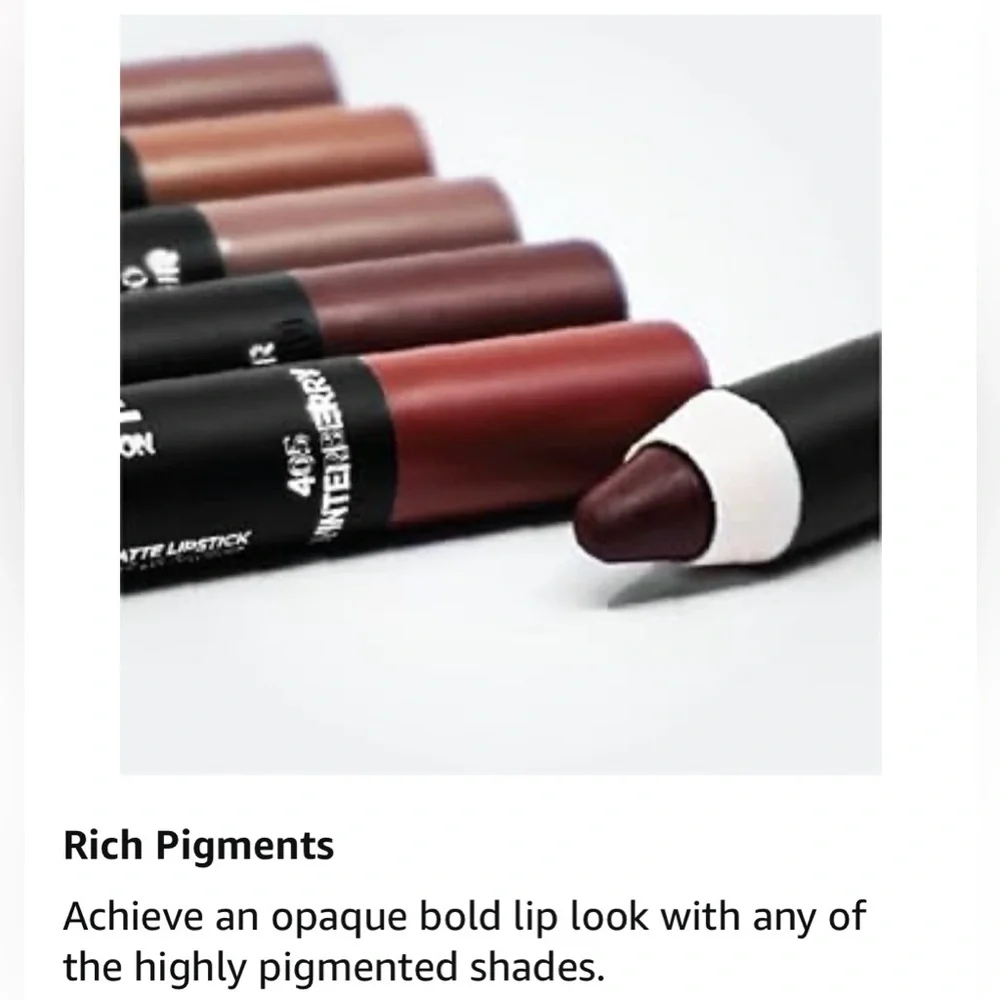 NEW DOUCCE Relentless Matte Lip Crayon in Busy Lizzie